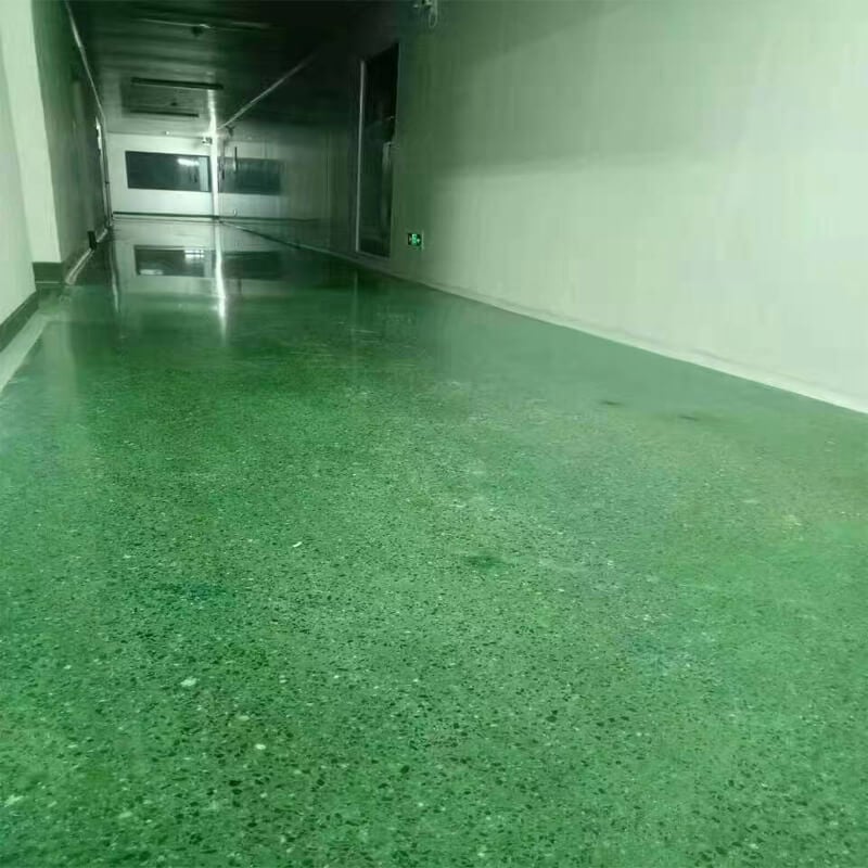 晶彩鋼化地坪－舊地面翻新成果
