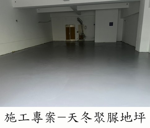 晶彩鋼化地坪施工專案－天冬聚脲地坪